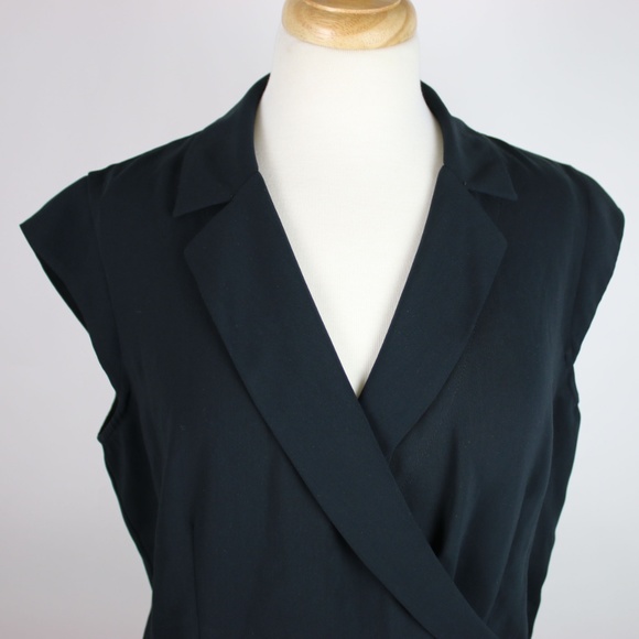 CAbi 757 Origami Wrap Blouse Top MEDIUM - Picture 5 of 6